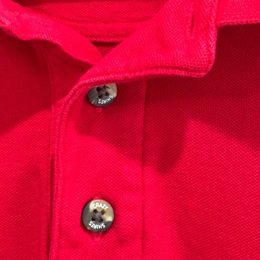Crazy Shirt Red Polo Shirt - Picture 3 of 9